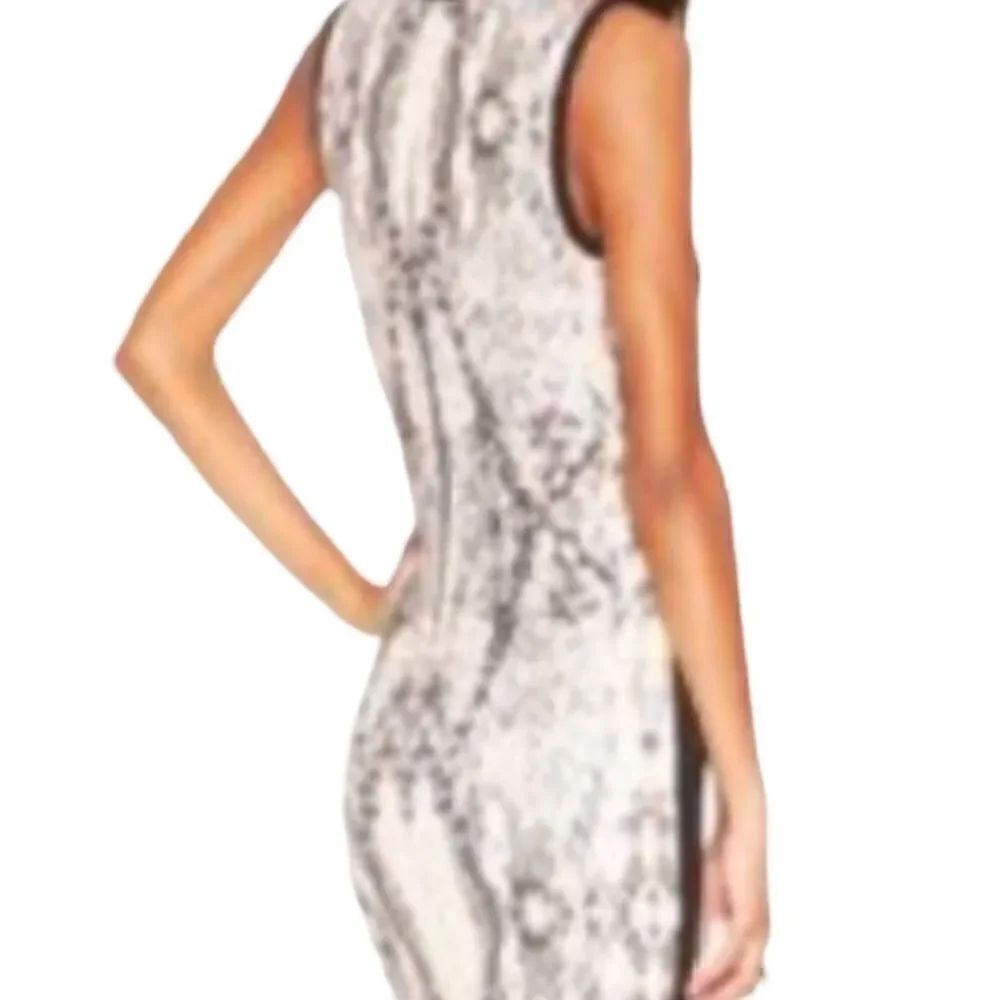 BAR III BODYCON SNAKEPRINT DRESS IN THE SIZE SMALL - Picture 9 of 15